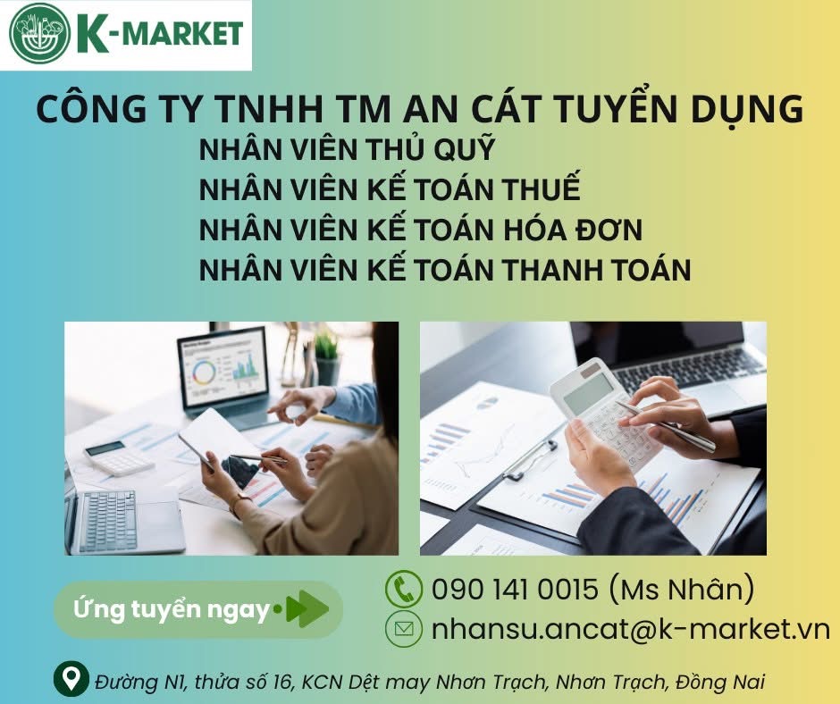 công ty TNHH thương mại an cát hình ảnh tuyển dụng