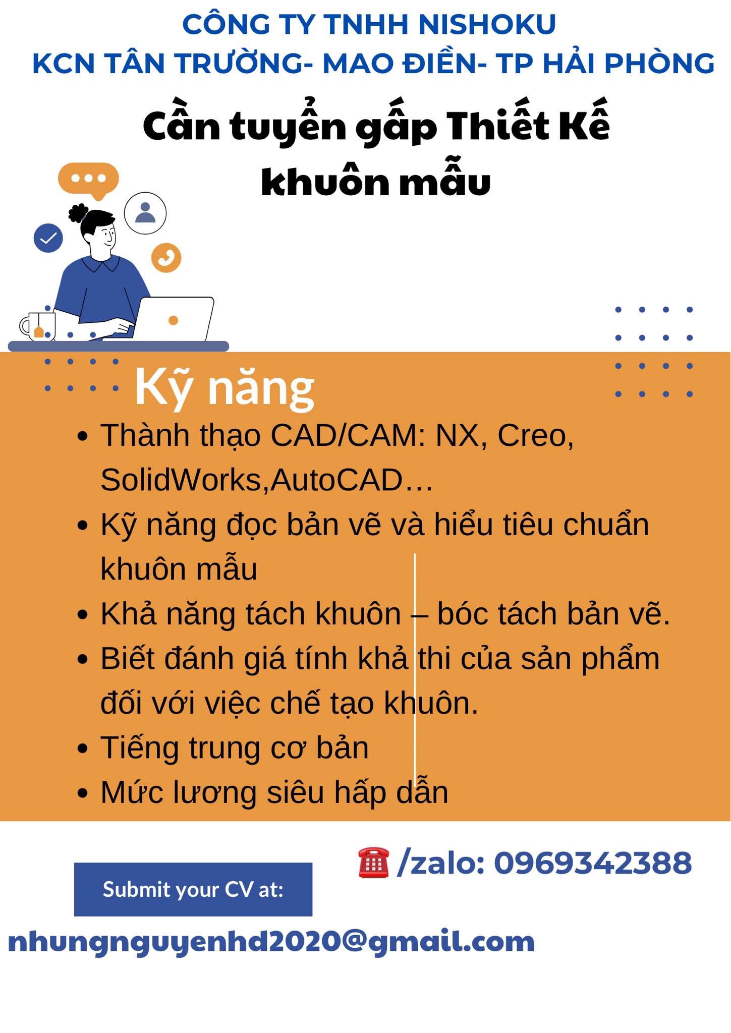 công ty TNHH nishoku technology việt nam hình ảnh tuyển dụng