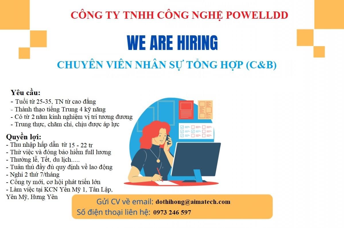 công ty TNHH công nghệ powelldd việt nam
công ty có 100% vốn trung quốc.
chuyên sản xuất ô tô, xe máy điện. image