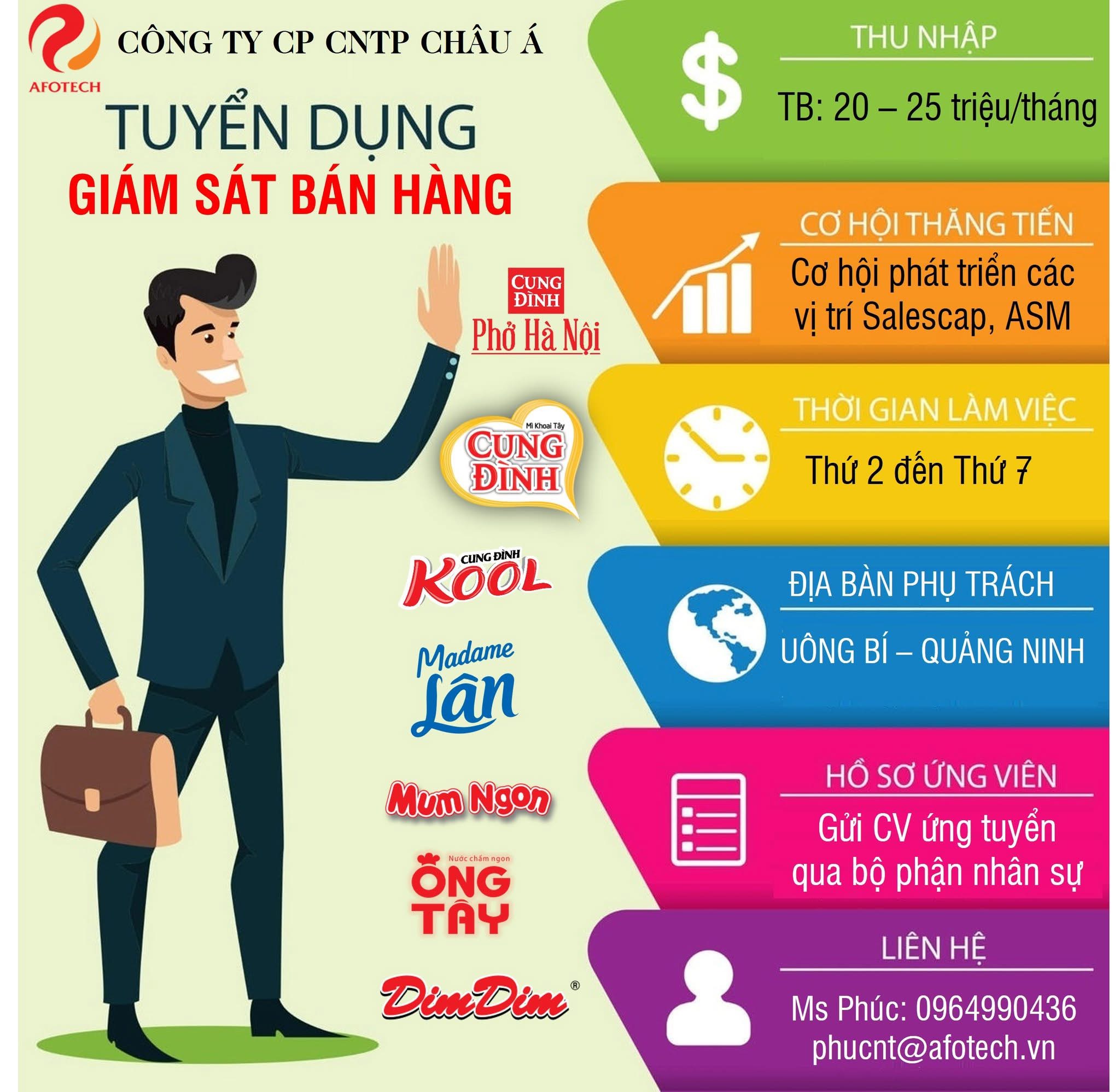 công ty cổ phần thực phẩm á châu hình ảnh tuyển dụng