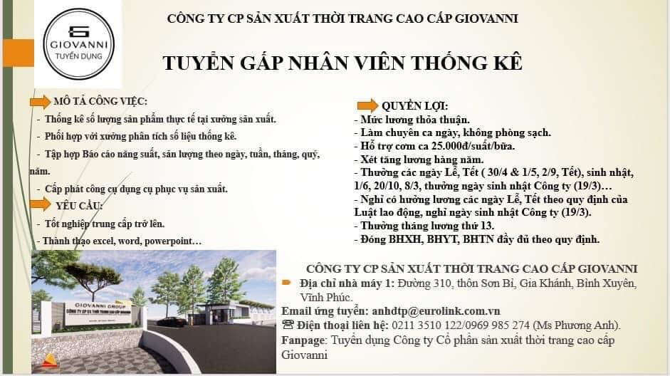 công ty cổ phần thời trang cao cấp giovani.
chuyên may đồ thời trang, image