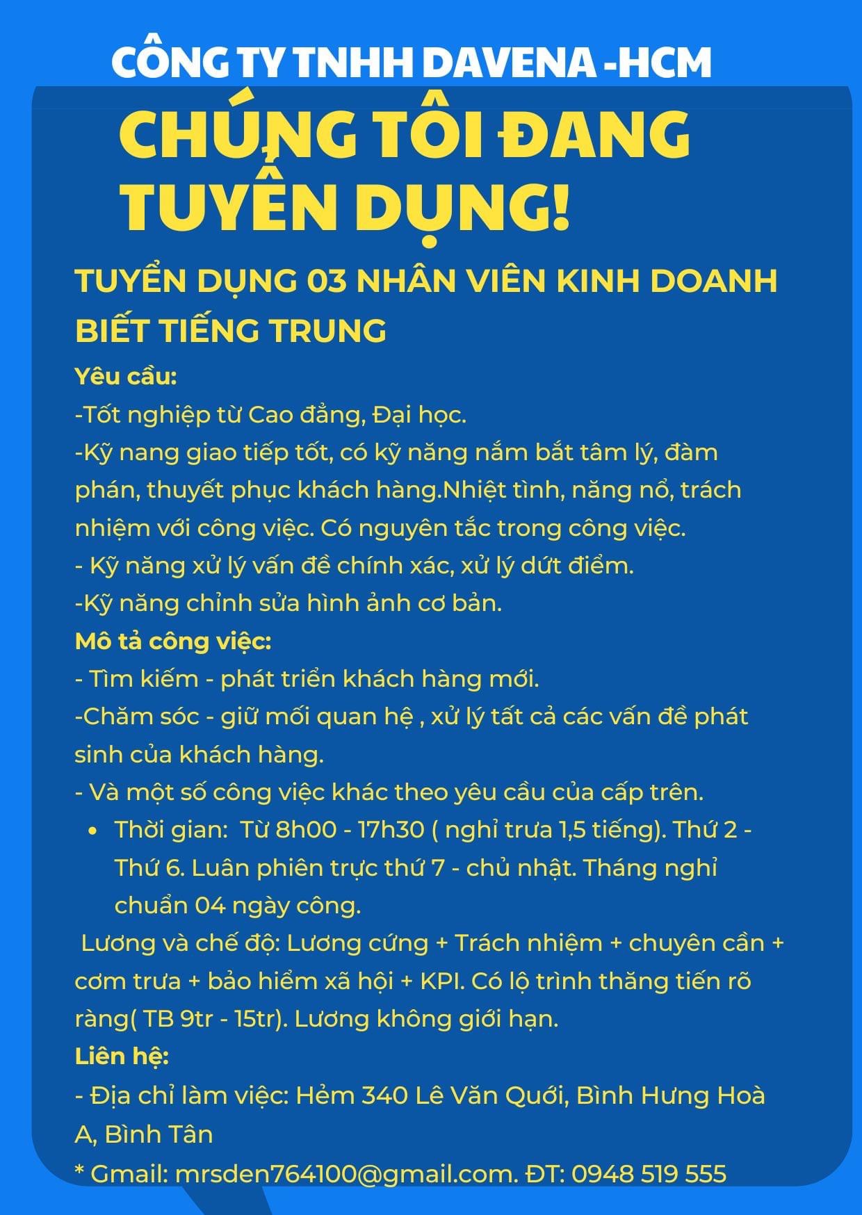 công ty TNHH davena -hồ chí minh
công ty chuyên buôn bán đồng hồ thời trang.
 image