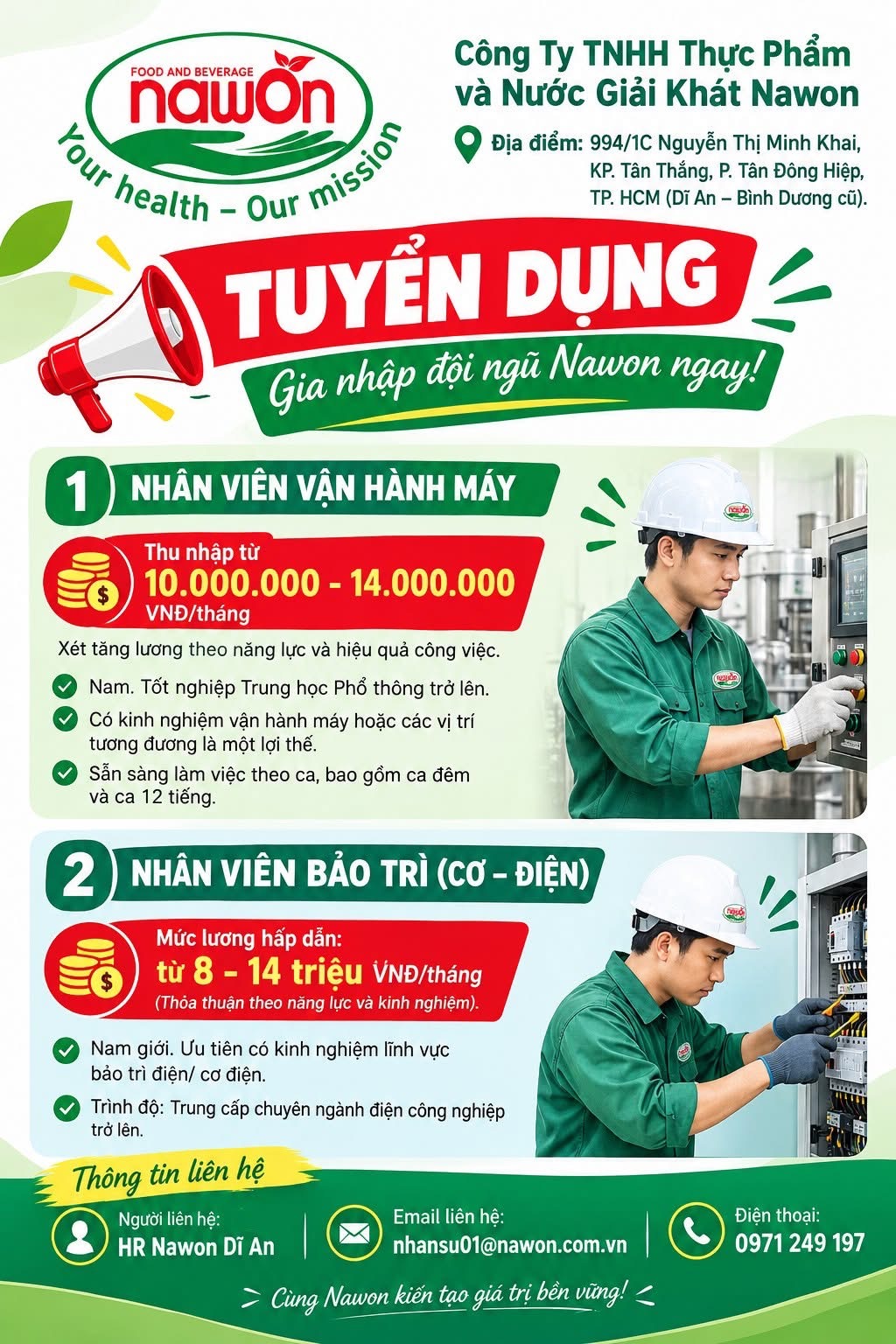 công ty TNHH thực phẩm và nước giải khát nawon
công ty chuyên sản xuất và xuất khẩu đồ uống tại việt nam image