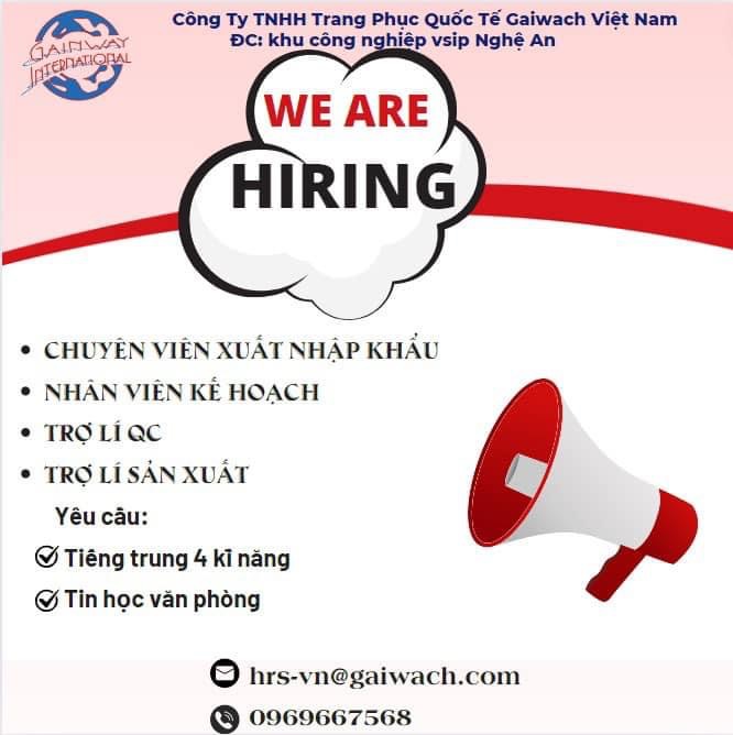 công ty TNHH trang phục quốc tế gaiwach việt nam
công ty có 100% vốn nước ngoài.
chuyên sản xuất nội y cao cấp việt nam image