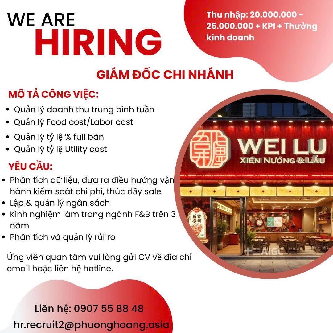 hệ thống weilu xiên nướng và lẩu tân cương
nhà hành chuyên các món ăn trung quốc, đặc biệt là xiên nướng và lẩu tân cương image