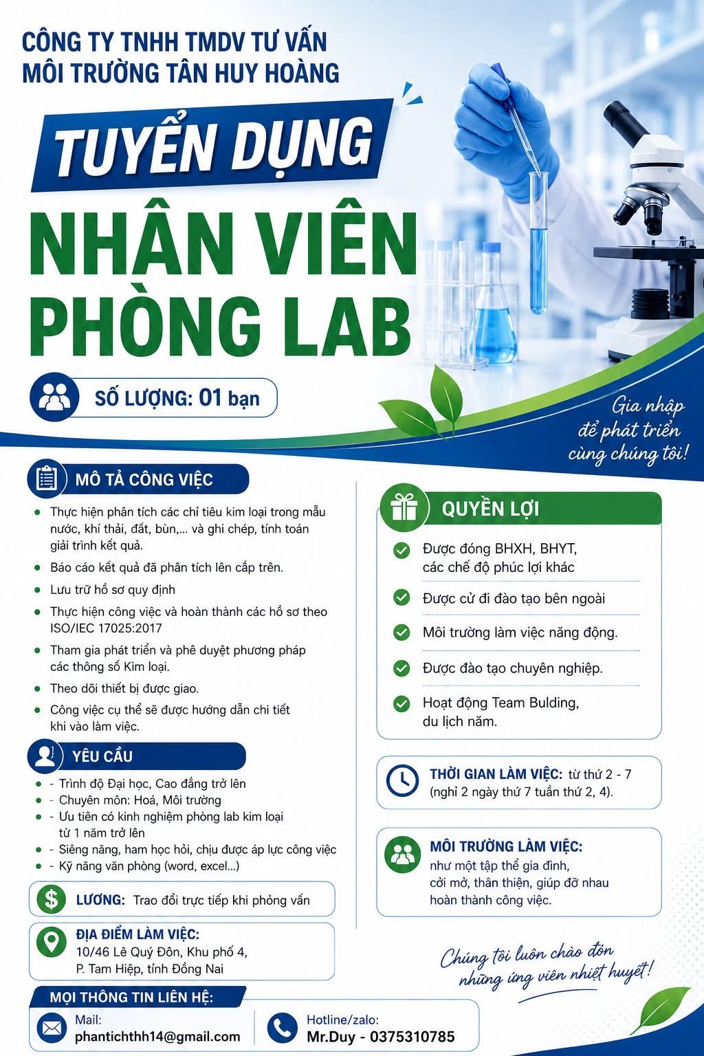 công ty TNHH TMDV tư vấn môi trường tân huy hoàng
công ty chuyên về lĩnh vực sử lý chất thải. image