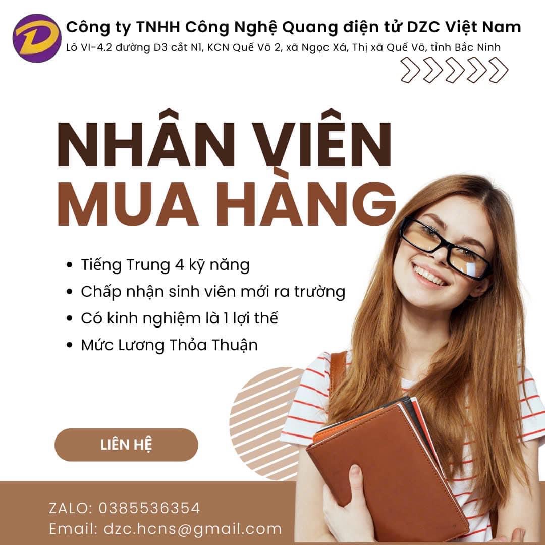 công ty TNHH công nghệ quang điện tử dzc việt nam
công ty có 100% vốn trung quốc
chuyên sản xuất dây đồng, thanh đồng, image