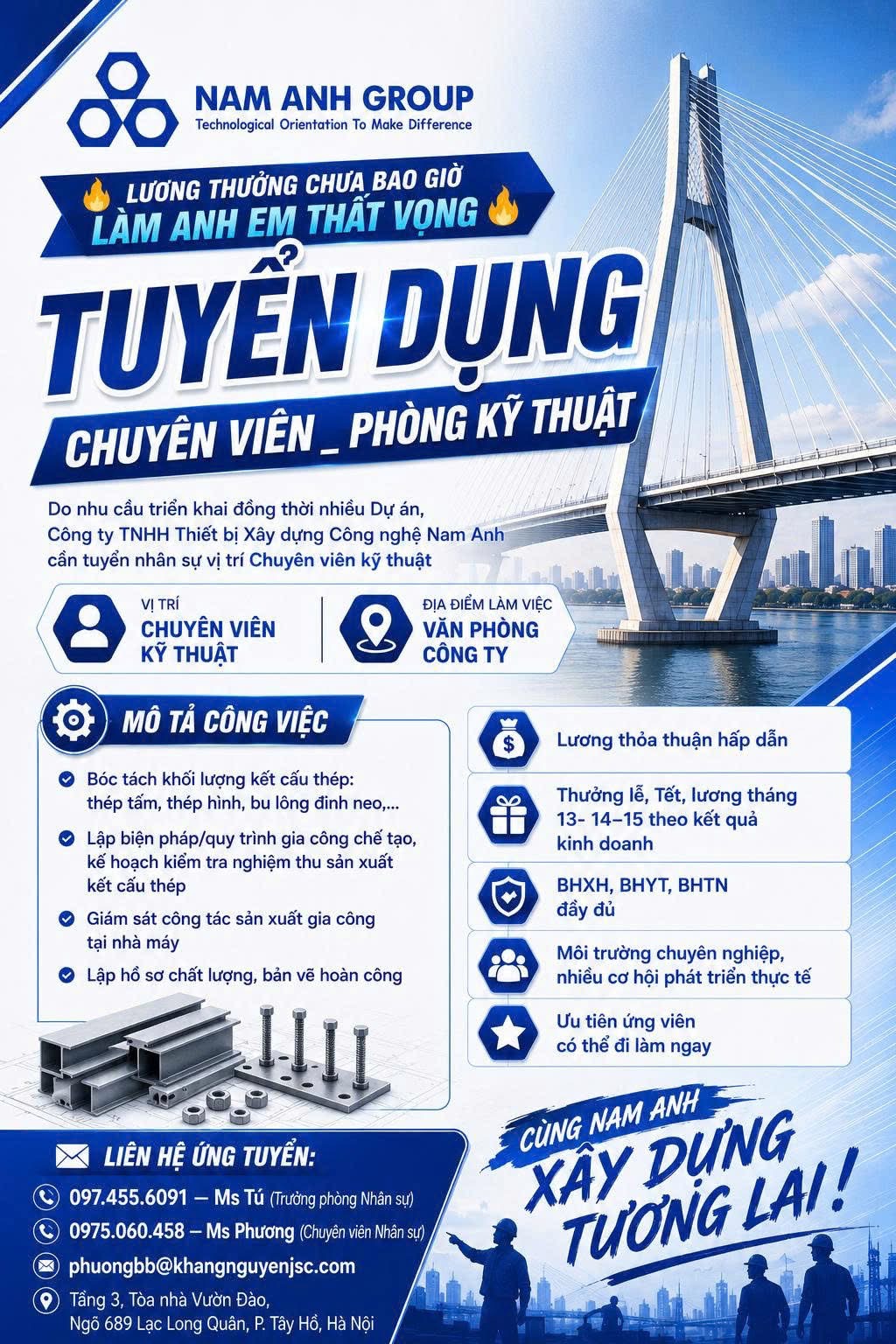 công ty TNHH thiết bị xây dựng công nghệ nam anh
công ty chuyên hoạt động trong lĩnh vực xây dựng.
image