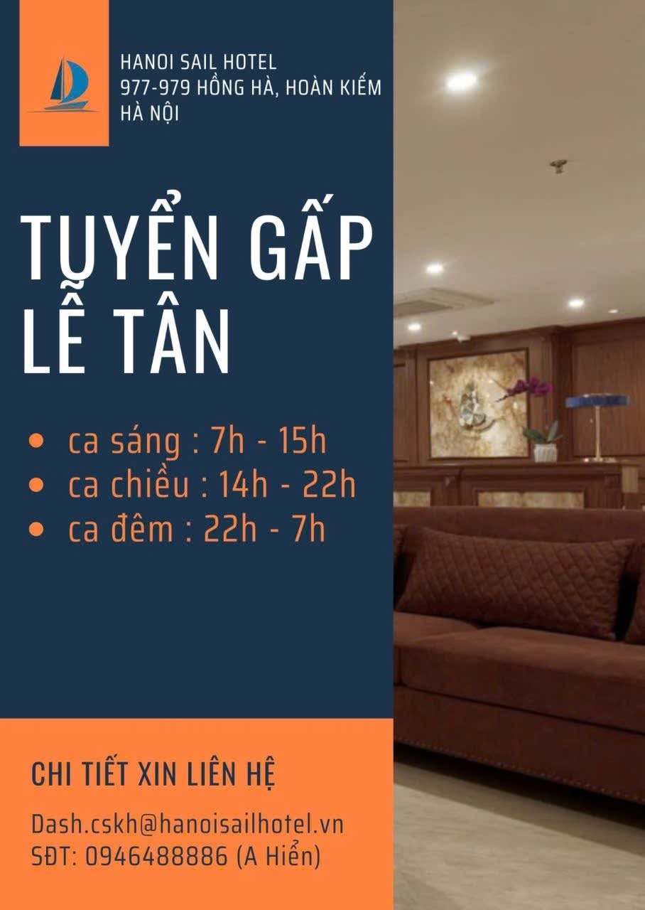 khách sạn hanoi sai hottel hình ảnh tuyển dụng