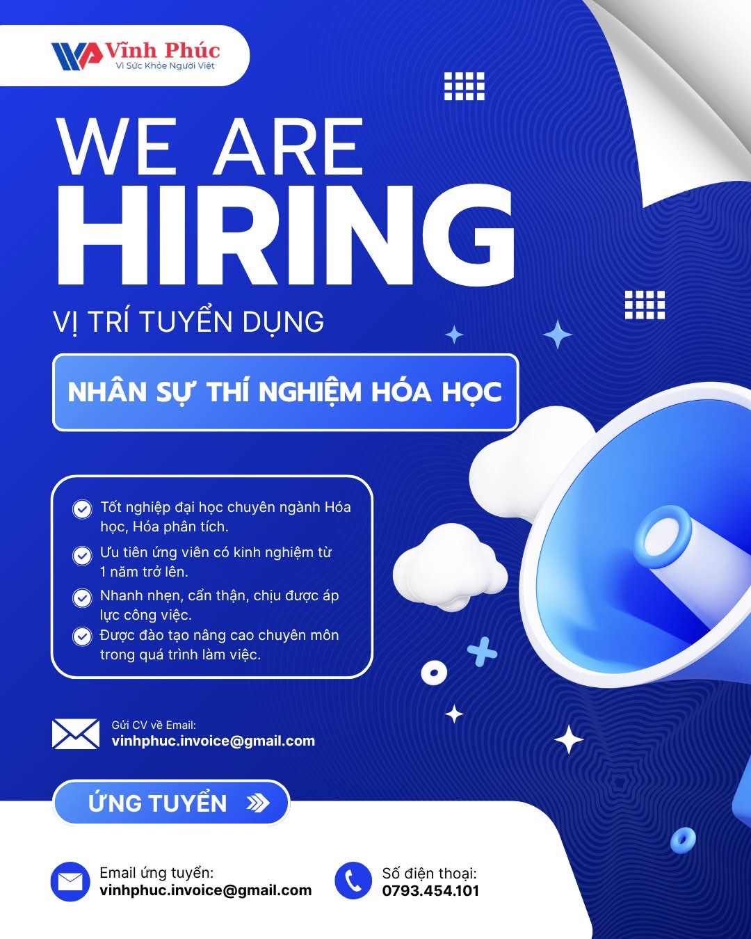 công ty cổ phần thương mại thiết bị y tế vĩnh phúc
chi nhánh hóc môn
chuyên sản xuất vật phẩm y tế, dược phẩm như nước muối sinh lý image