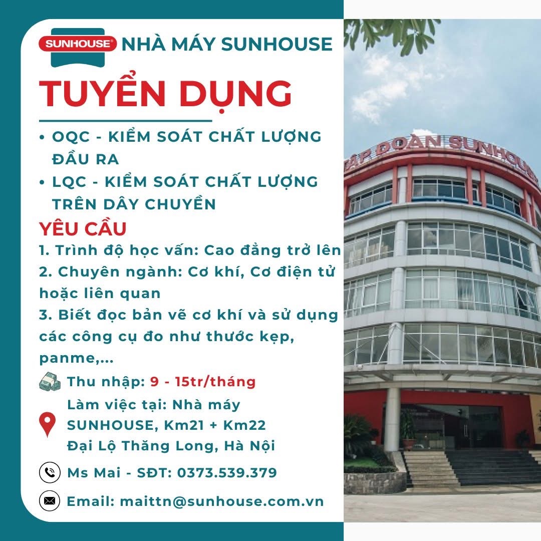 nhà máy sunhoese
nhà máy chuyên sản xuất đồ gia dụng lớn nhất việt nam. image