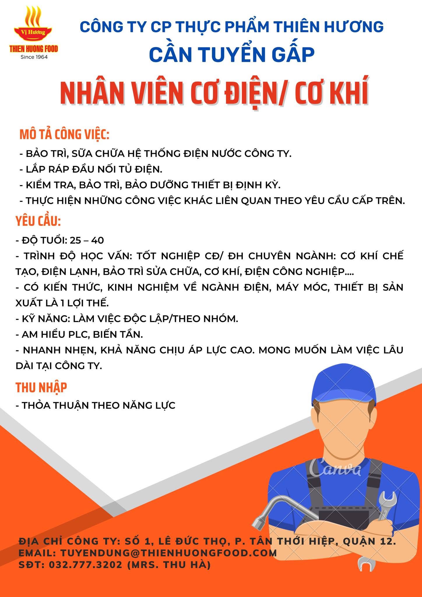 công ty cổ phần thực phẩm thiên hương
công ty chuyên chế biến thực phẩm thức ăn nhanh và gia vị image