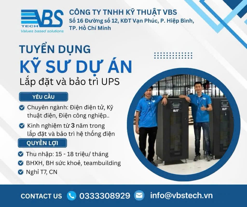 công ty TNHH kỹ thuật vbs
là nhà phân phối độc quyền ups elit của ý và kehua của trung quốc.
công ty chuyên cung cấp bảo dưỡng bộ lưu điện image