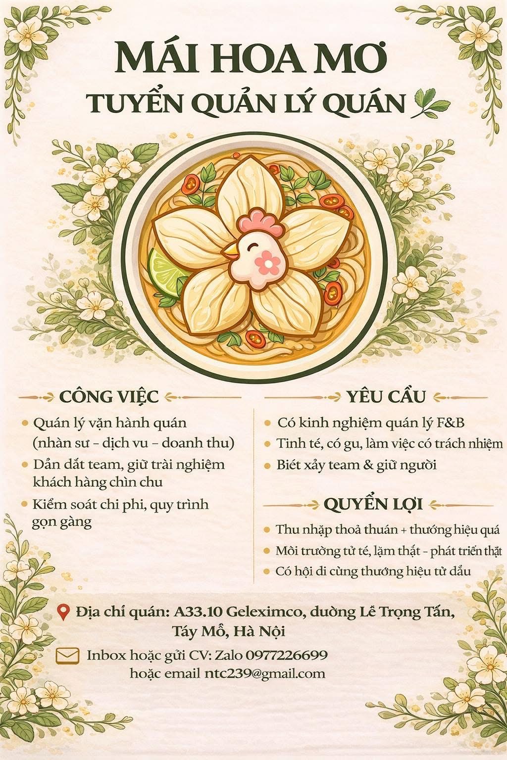 nhà hàng mái hoa mơ
chuyên phục các món ăn hấp dân image