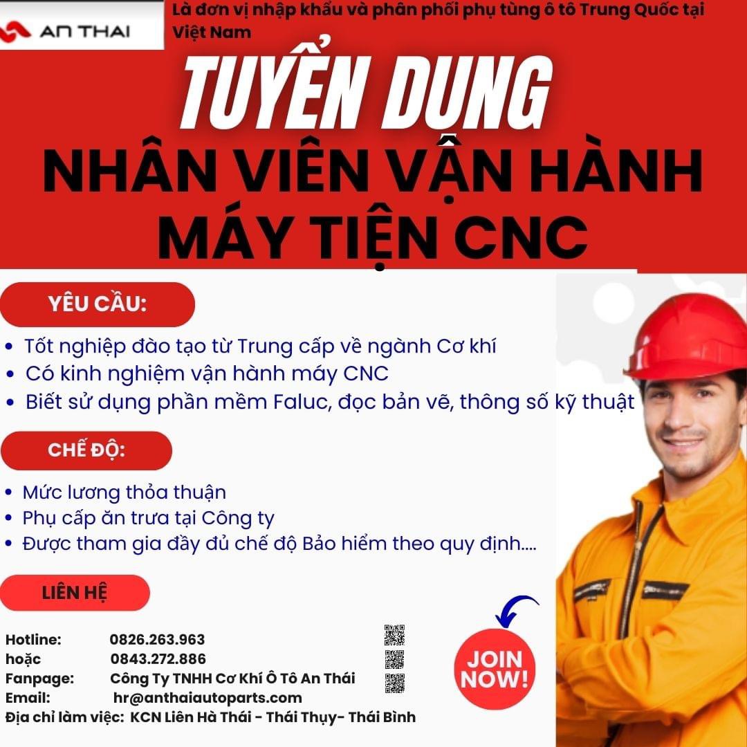 công ty TNHH cơ khí ô tô an thái hình ảnh tuyển dụng