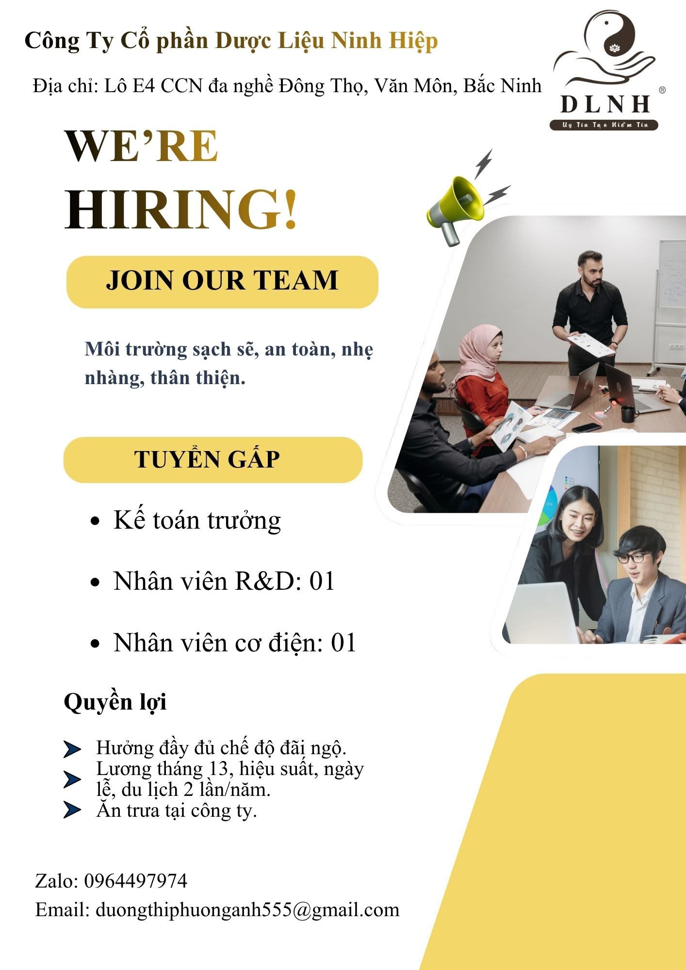 công ty cổ phần dược liệu ninh hiệp
công ty chuyên sản xuất thuốc hoá dược và dược liệu image
