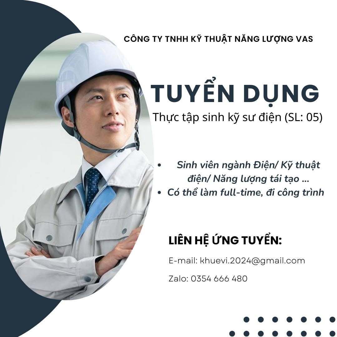 công ty TNHH kỹ thuật năng lượng vas
công ty chuyên tư vấn, lắp giáp, năng lượng tái tạo, pin mặt trời. image
