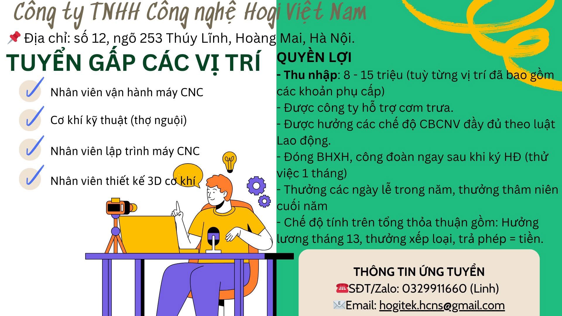 công ty TNHH công nghệ hogi việt nam
công ty chuyên gia công chế tạo khuôn mẫu cao su,khuôn hút chân không image