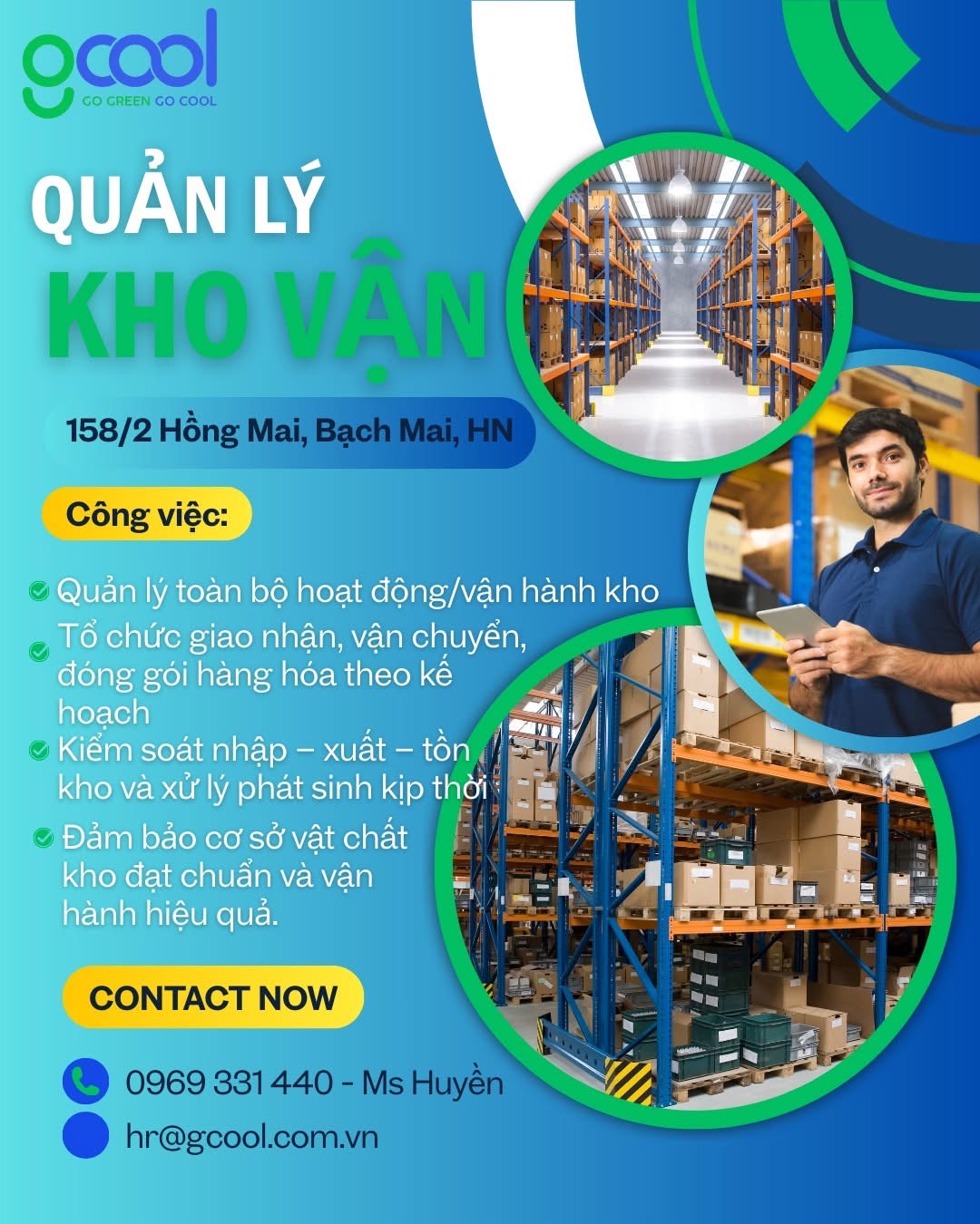 công ty cổ phần gcool 
công ty chuyên hoạt động trong lĩnh vực vận chuyển hàng hoá, kho bãi. image
