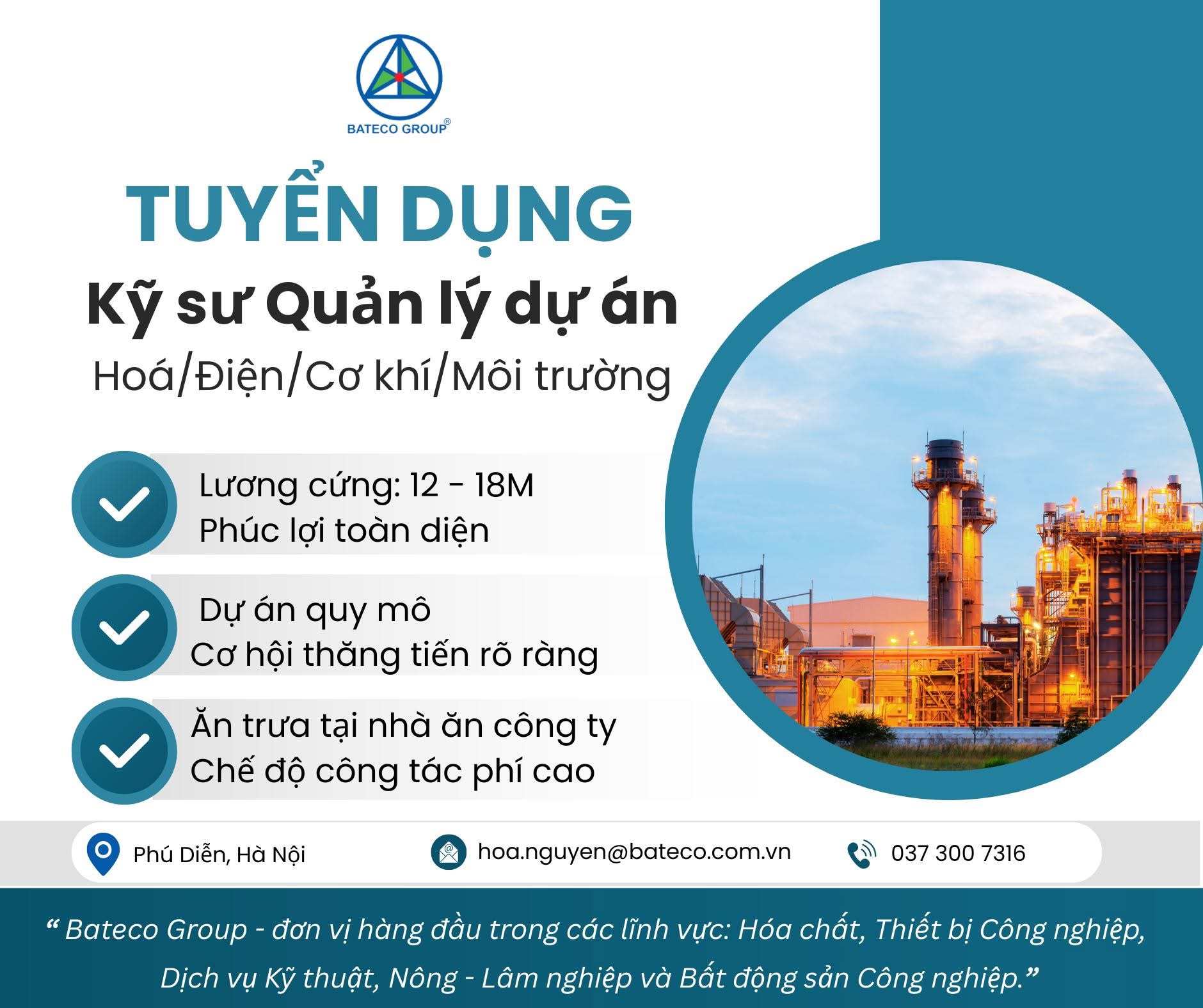 công ty cổ phần bateco việt nam hình ảnh tuyển dụng