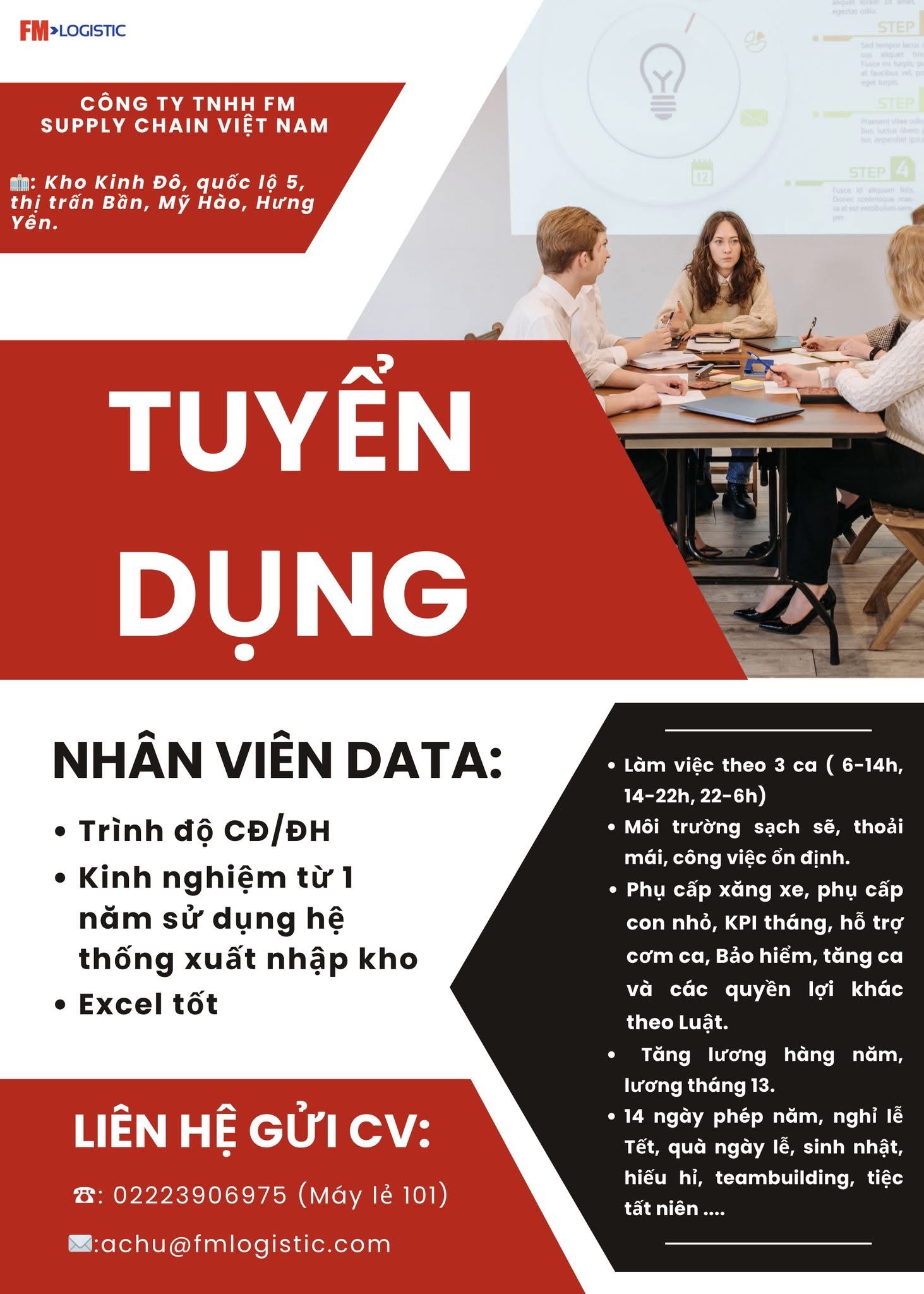 công ty TNHH fm supply chain việt nam hình ảnh tuyển dụng