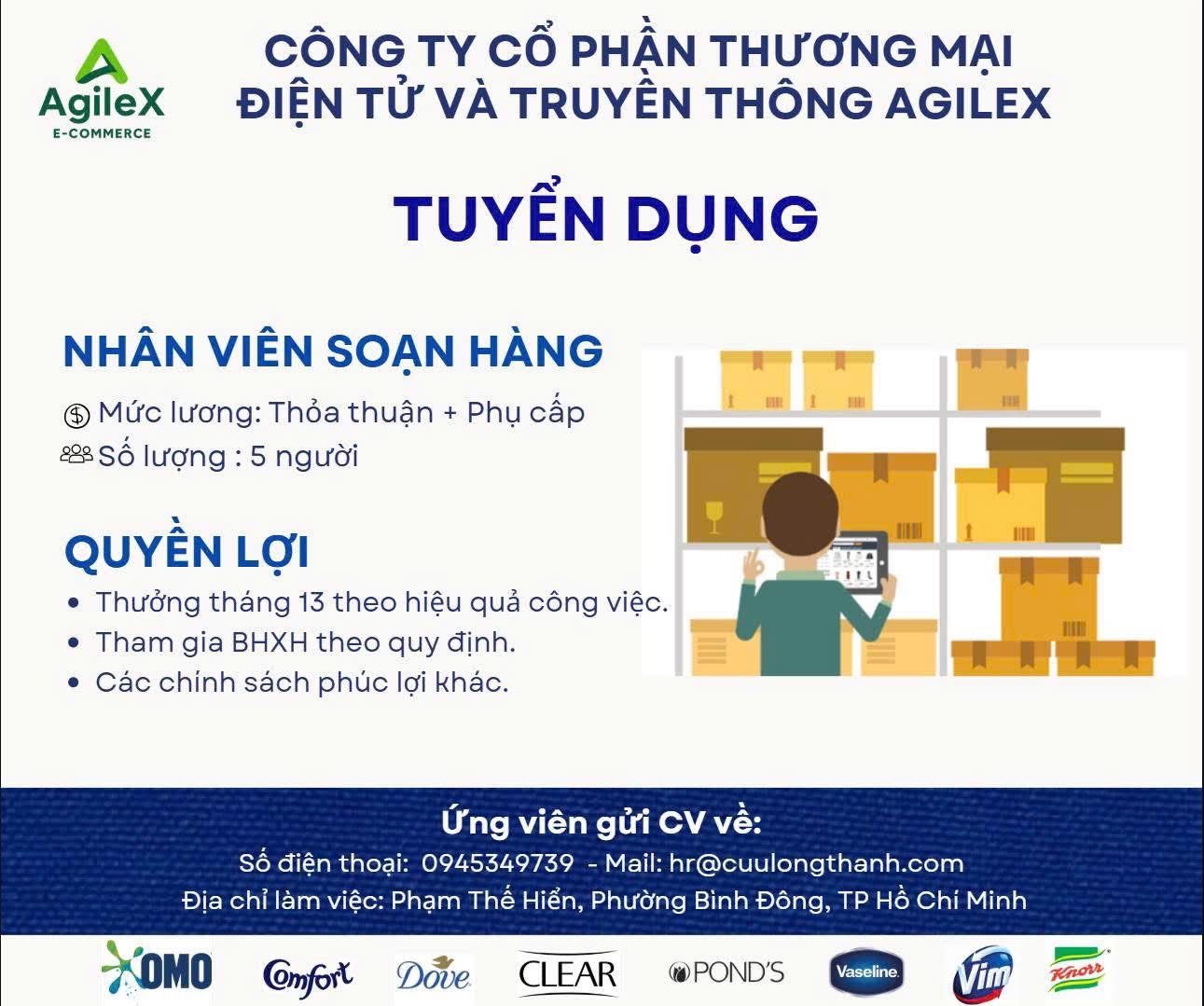 công ty cổ phần thương mại điện tử và truyền thông
agilex
công ty chuyên hoạt động trong lĩnh vực quảng cáo image