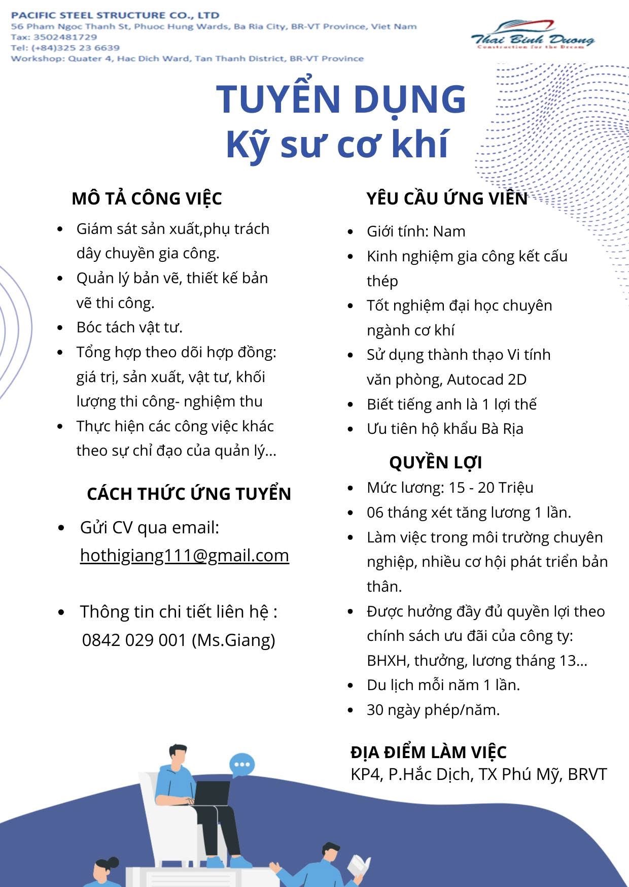 công ty TNHH kết cấu thép thái bình dương
công ty chuyên sản xuất kết cấu thép image