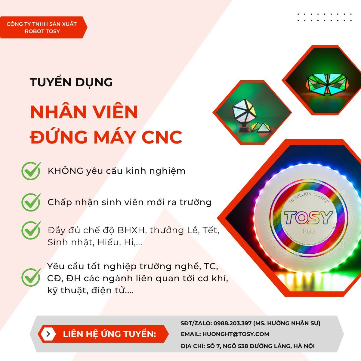 công ty TNHH sản xuất robot tosy 
công ty chuyên sản xuất robot và đồ chơi công nghệ cao, độc đáo image