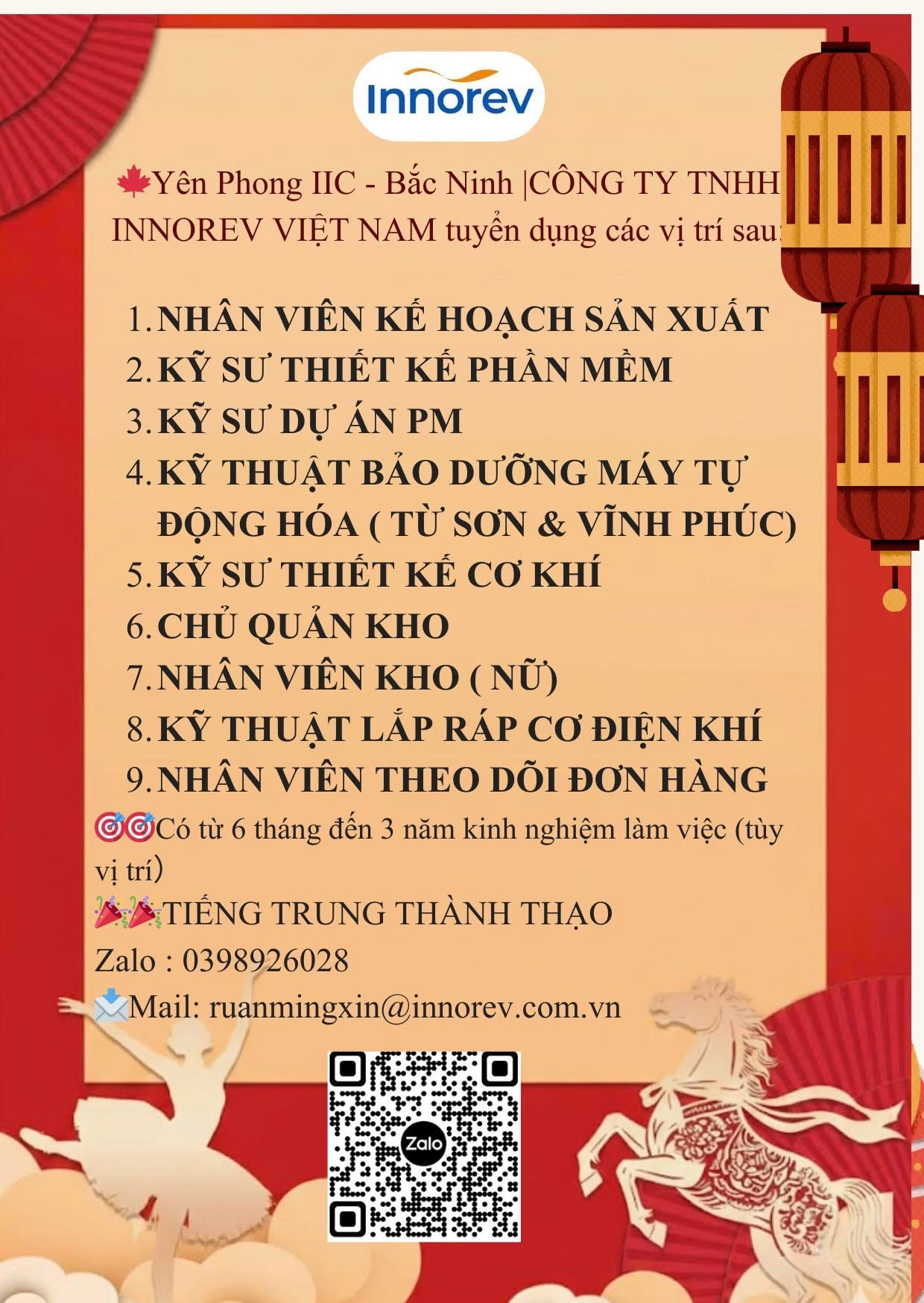 công ty TNHH innorev việt nam
công ty có 100% vốn nước ngoài.
chuyên sản xuất máy kiểm tra tính năng, máy kiểm chức năng image