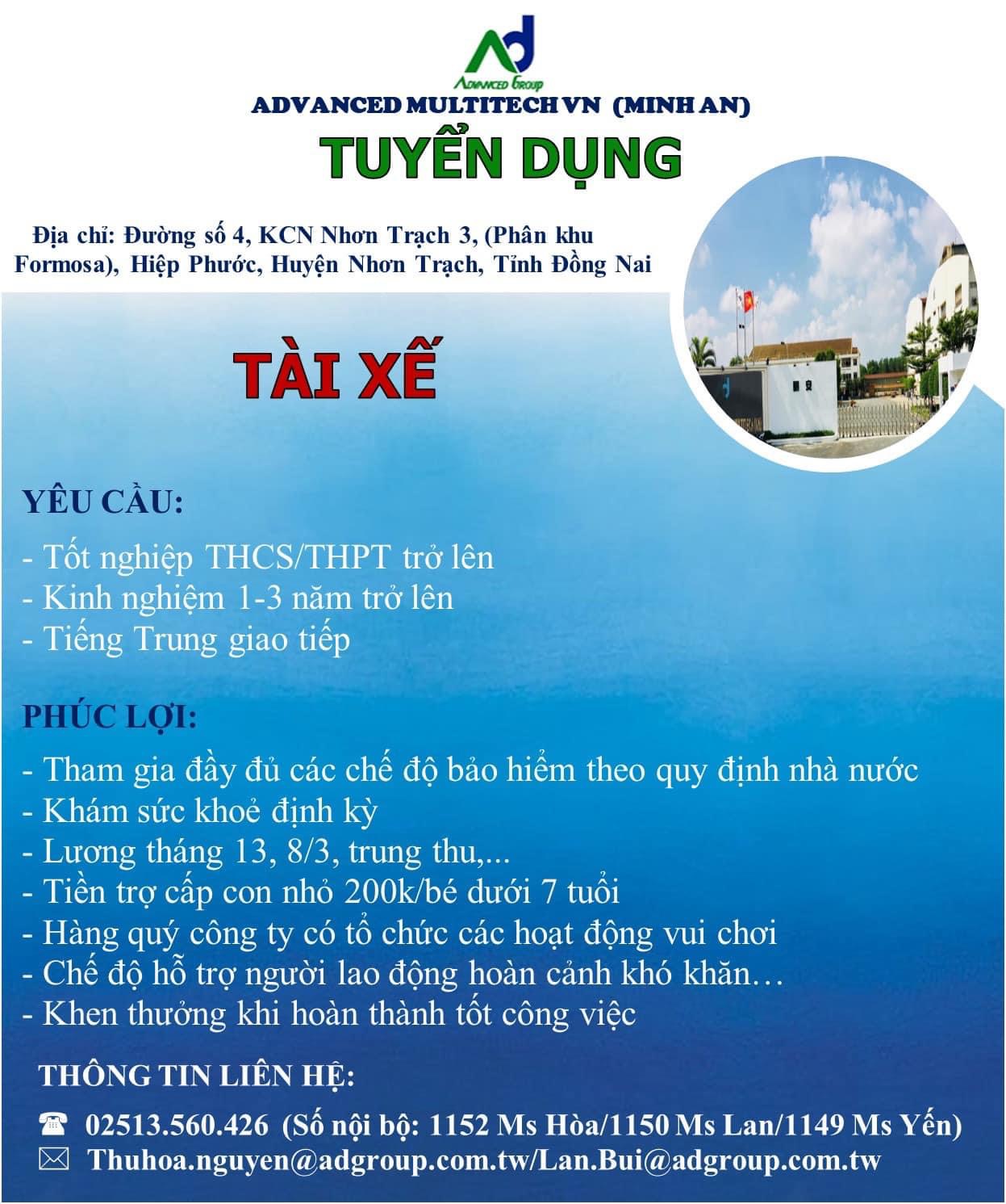 công ty TNHH advanced multtech việt nam hình ảnh tuyển dụng