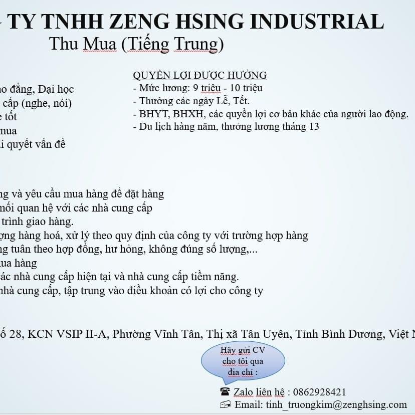 công ty TNHH zeng hsing industrial
công ty có 100% vốn trung quốc
chuyên sản xuất máy may, máy vắt sổ. image