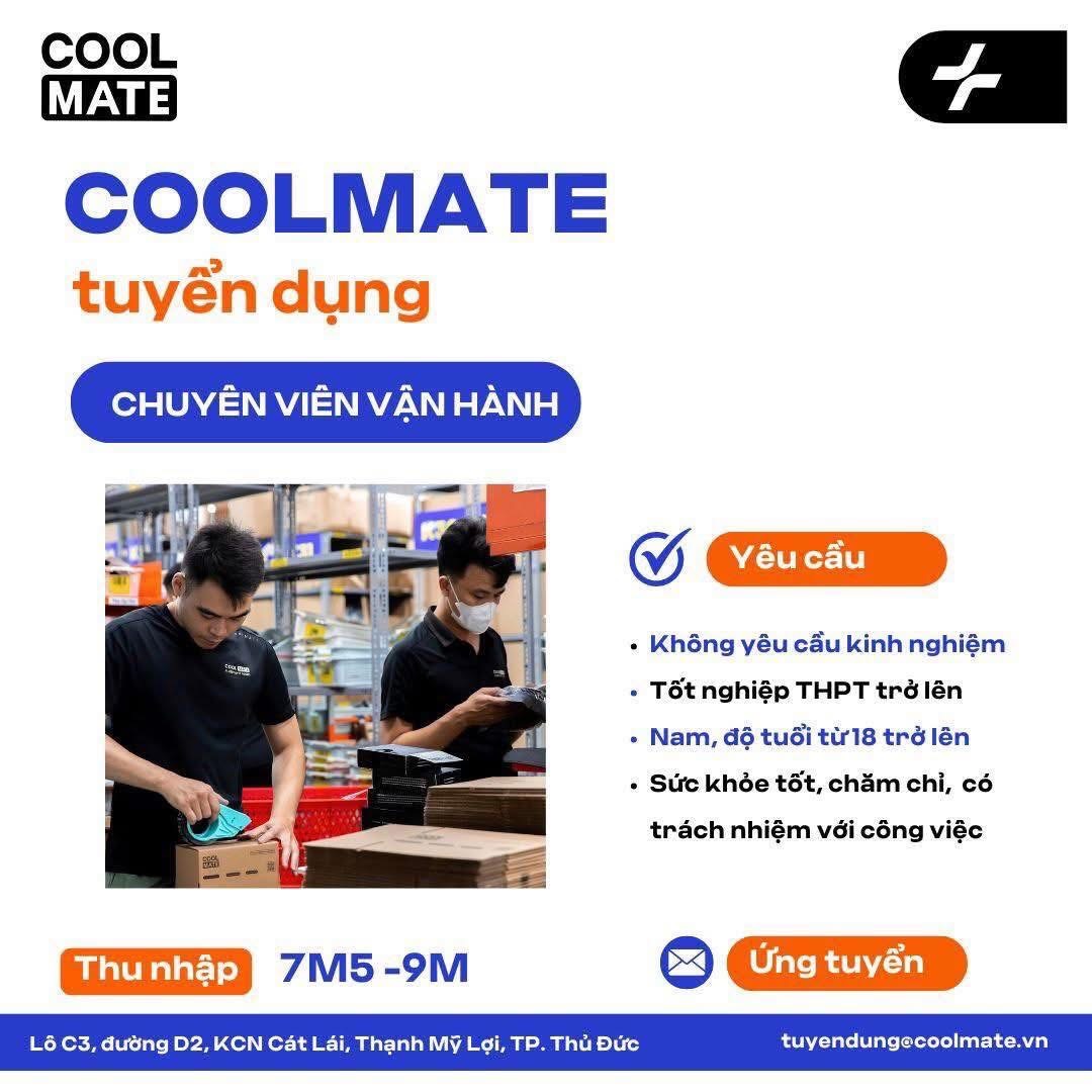 văn phòng coolmate hồ chí minh
công ty chuyên sản xuất, phân phối hàng quần áo thời trang. image