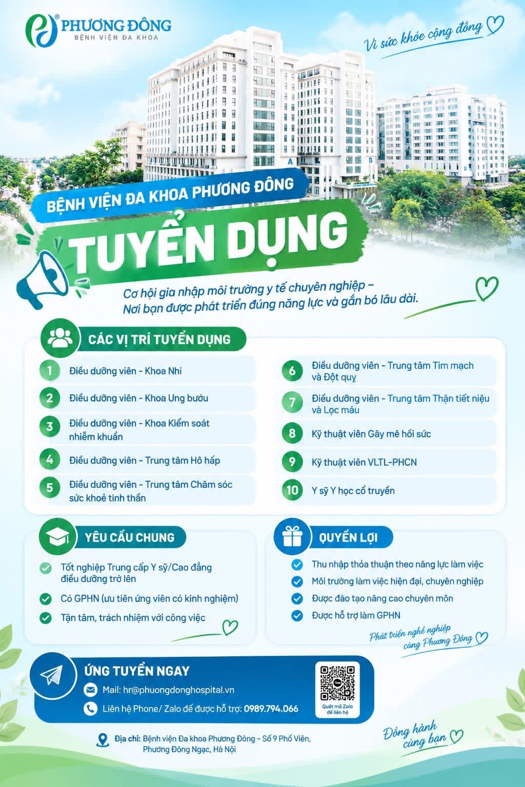 bệnh viên đa khoa phương đông
bệnh viên tư nhân uy tín, phục vụ nhiệt tình, khám chữa đa khoa image