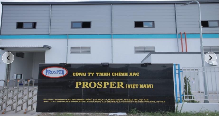 công ty TNHH chính xác prosper việt nam hình ảnh tuyển dụng