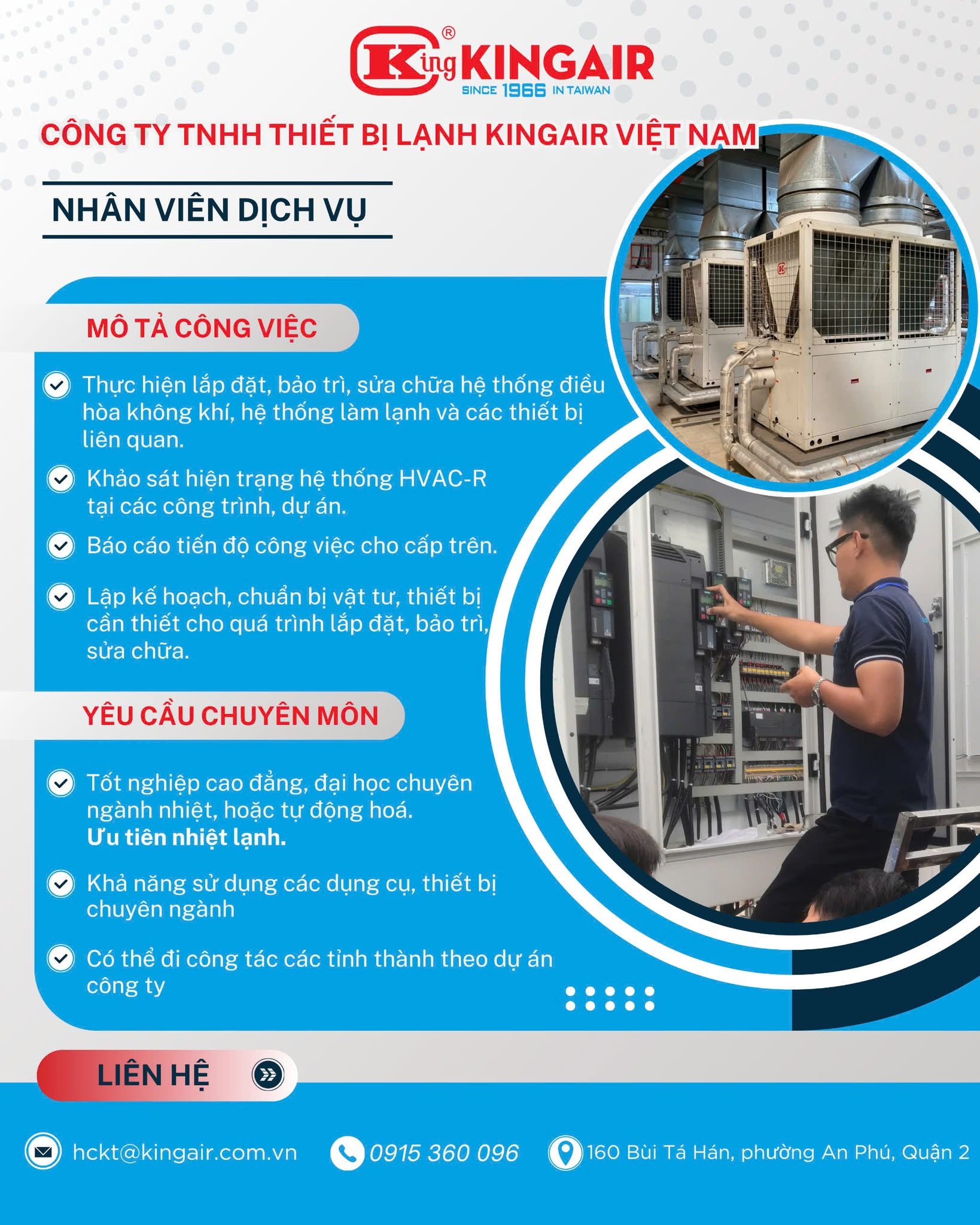 công ty TNHH thiết bị lạnh kinhgair việt nam
công ty chuyên về thiết bị làm lạnh. image