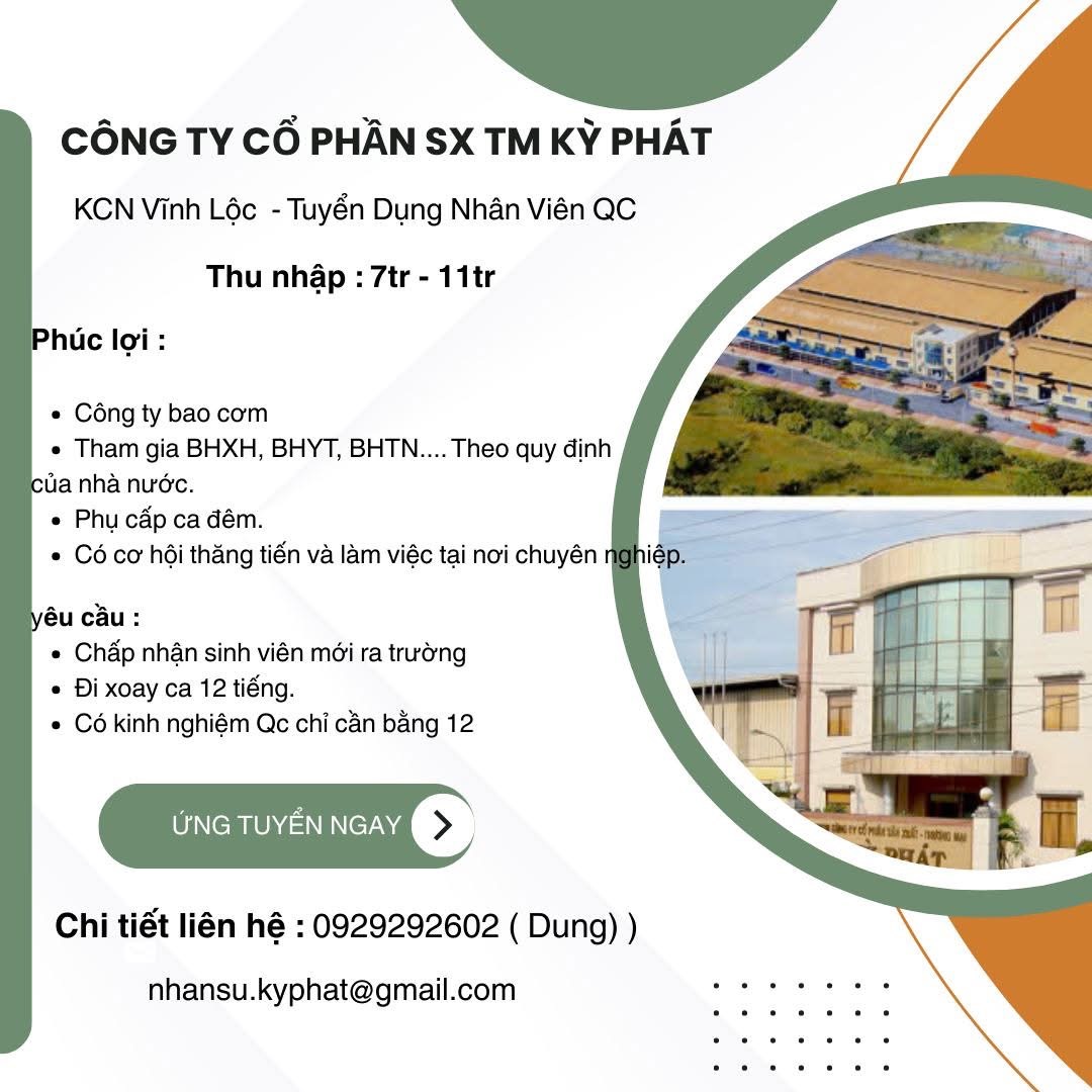 công ty cổ phần sản xuất thương mại kỳ phát
công ty chuyên sản xuất các sản phẩm từ nhựa. image