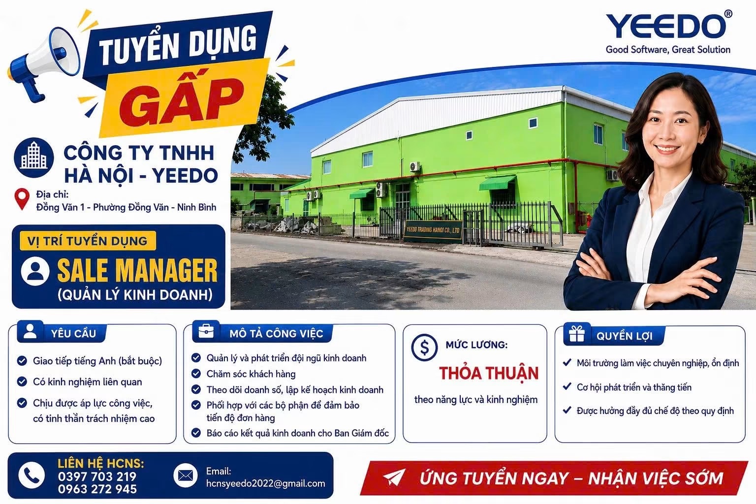 công ty TNHH thương mại hà nội yeedo
công ty có 100% vốn hàn quốc
chuyên sản xuất đồ trang sức mỹ nghệ, mỹ ký..
 image