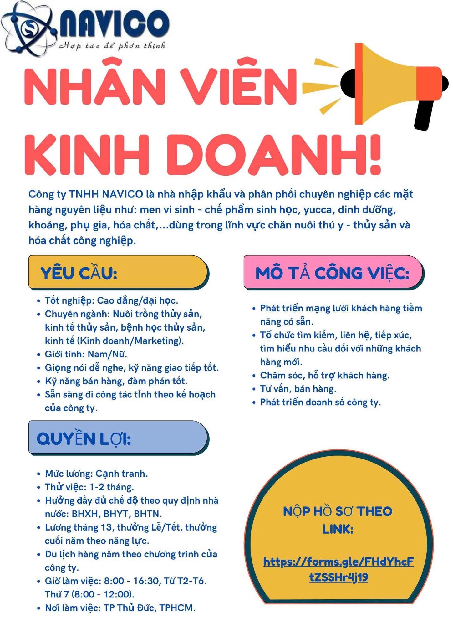 công ty TNHH navico hình ảnh tuyển dụng