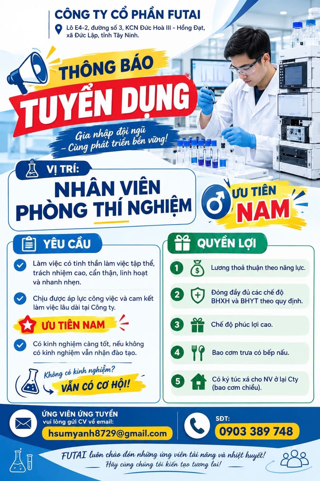 công ty cổ phần futai hình ảnh tuyển dụng
