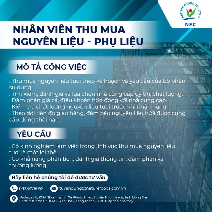 công ty TNHH thực phẩm nfc hình ảnh tuyển dụng