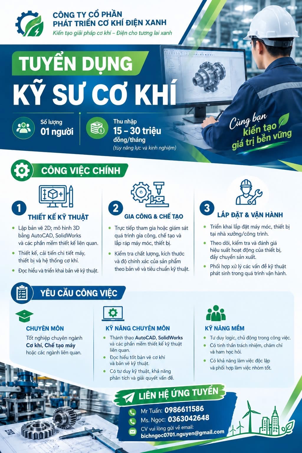 công ty cổ phần phát triển cơ khí điện xanh
công ty chuyên sản xuất gia công cơ khí chính xác
 image