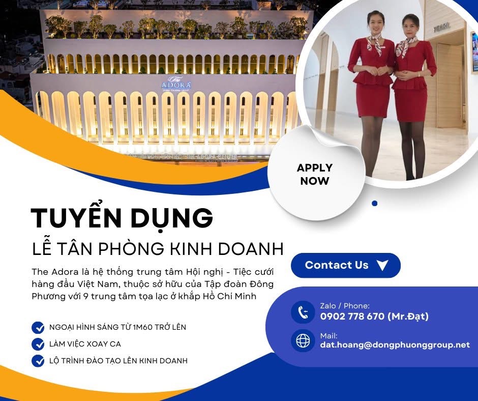 trung tâm sự kiện- tiệc cưới the adora
chuyên tổ chức sự kiện, tiệc cưới. image