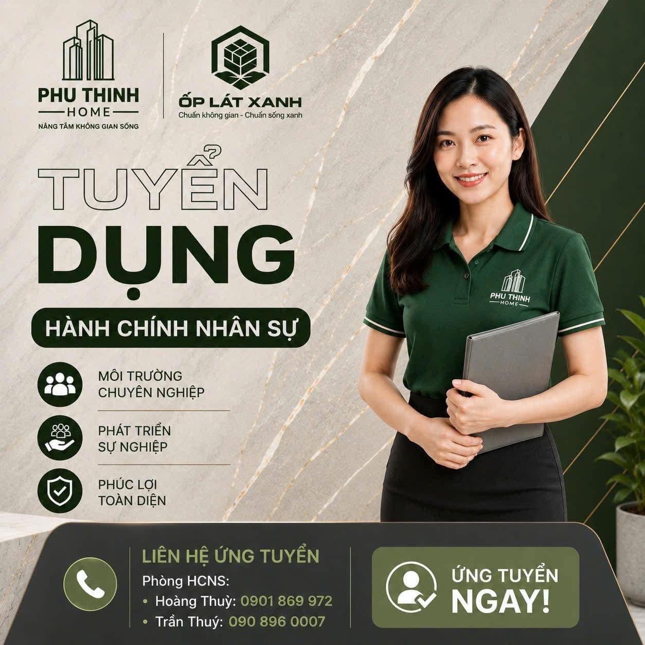 công ty TNHH phú thịnh home hình ảnh tuyển dụng