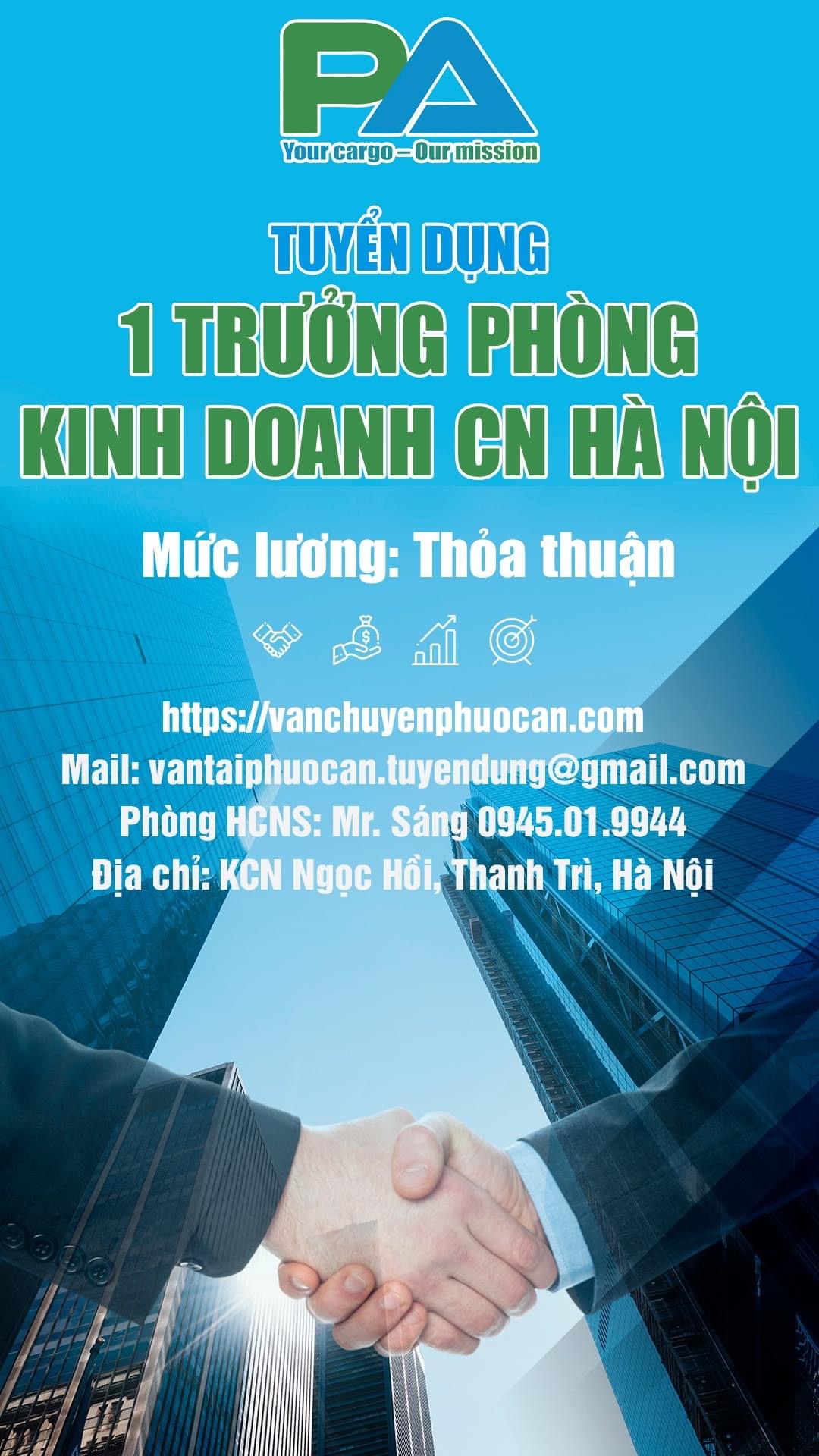 công ty vận tải quốc tế phước an hình ảnh tuyển dụng