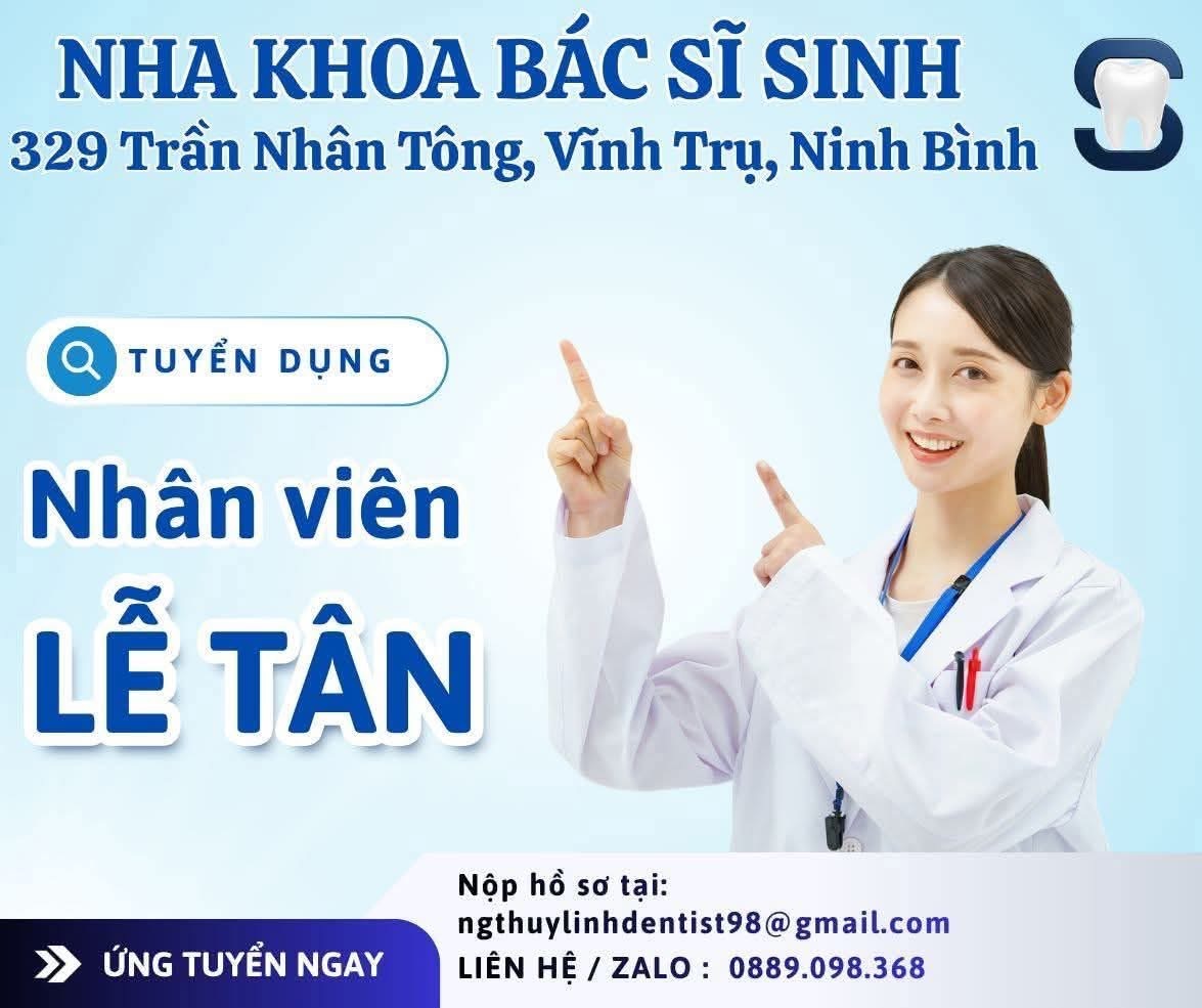 nha khoa bác sĩ sinh hình ảnh tuyển dụng