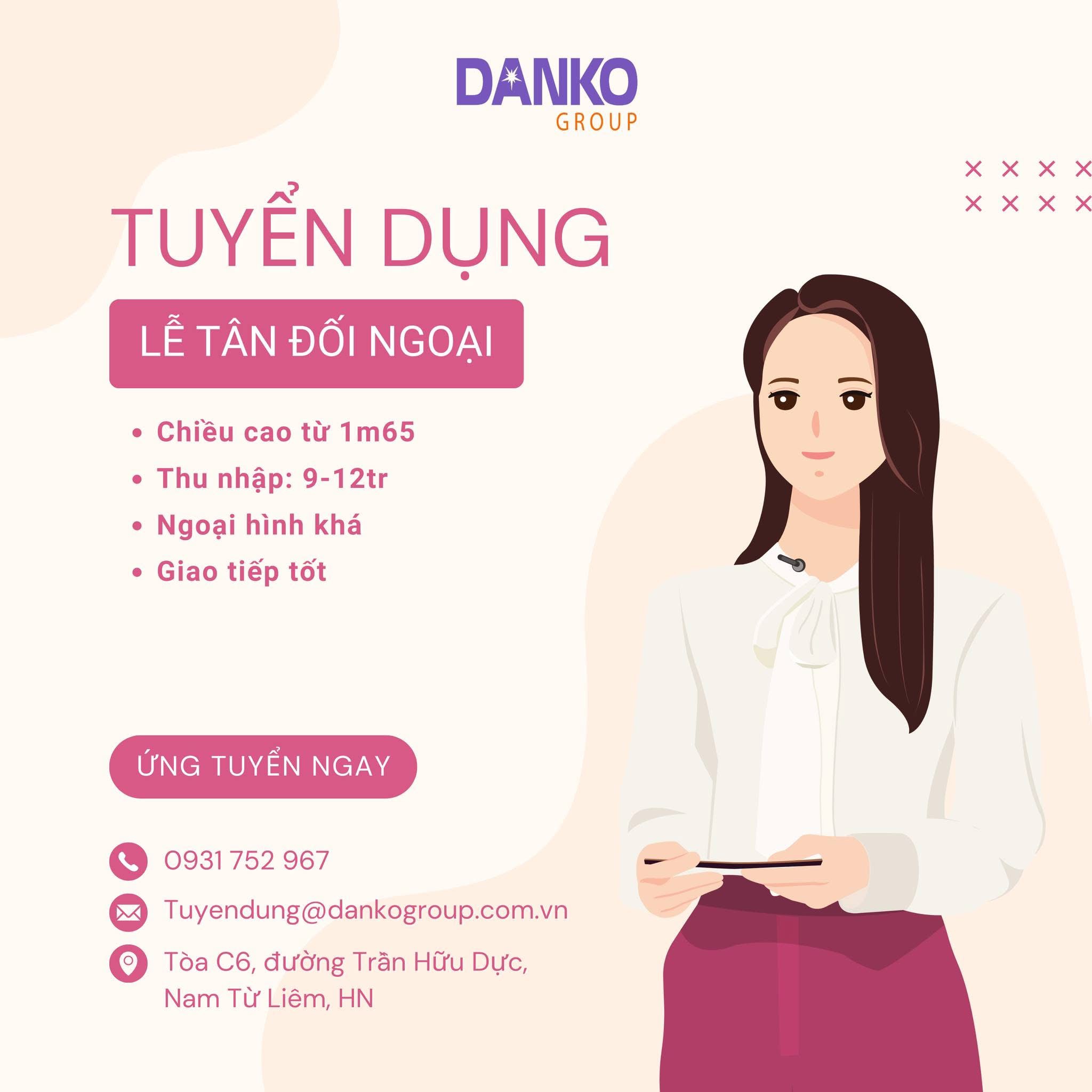 công ty cổ phần tập đoàn danko
công ty chuyên mua bán bất động sản và xây dựng. image