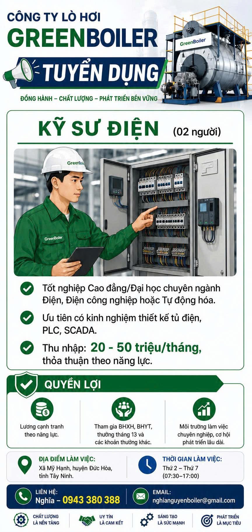 công ty TNHH cơ nhiệt green boile
công ty chế tạo, lắp đặt, chuyển giao công nghệ lò hơi
image