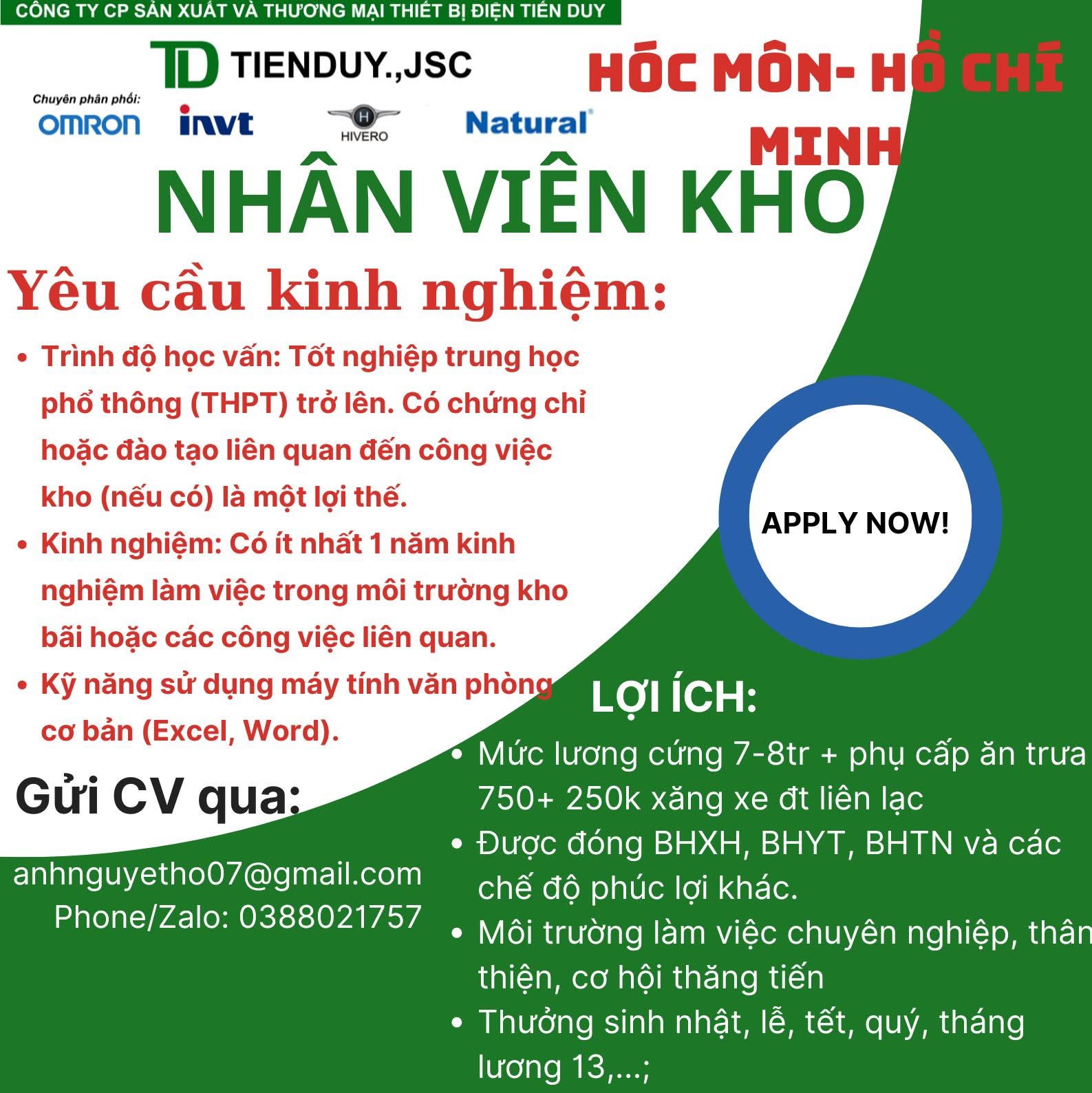công ty cổ phần sản xuất và thương mại thiết bị điện tiến duy.
công ty chuyên mua bán thiết bị điện image
