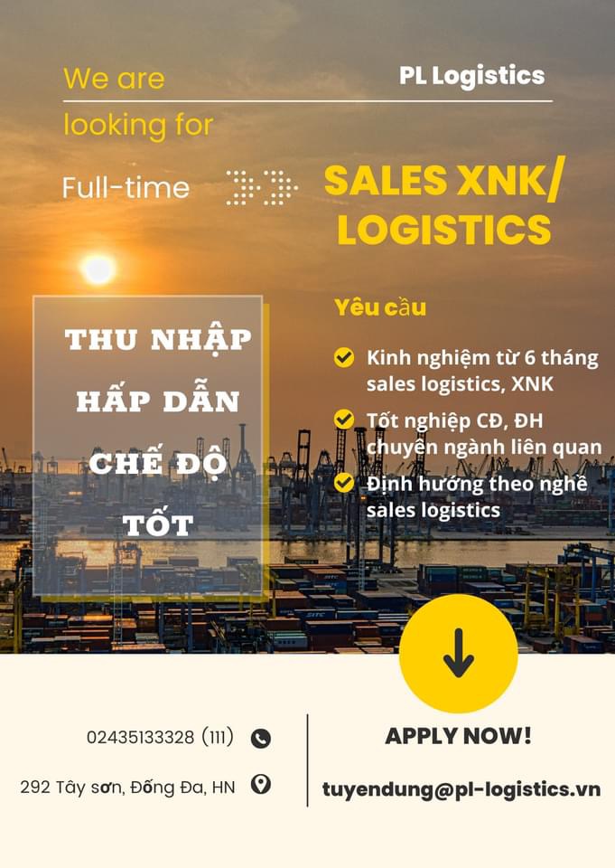 công ty cổ phần tiếp vận PL-logistics.vn hình ảnh tuyển dụng