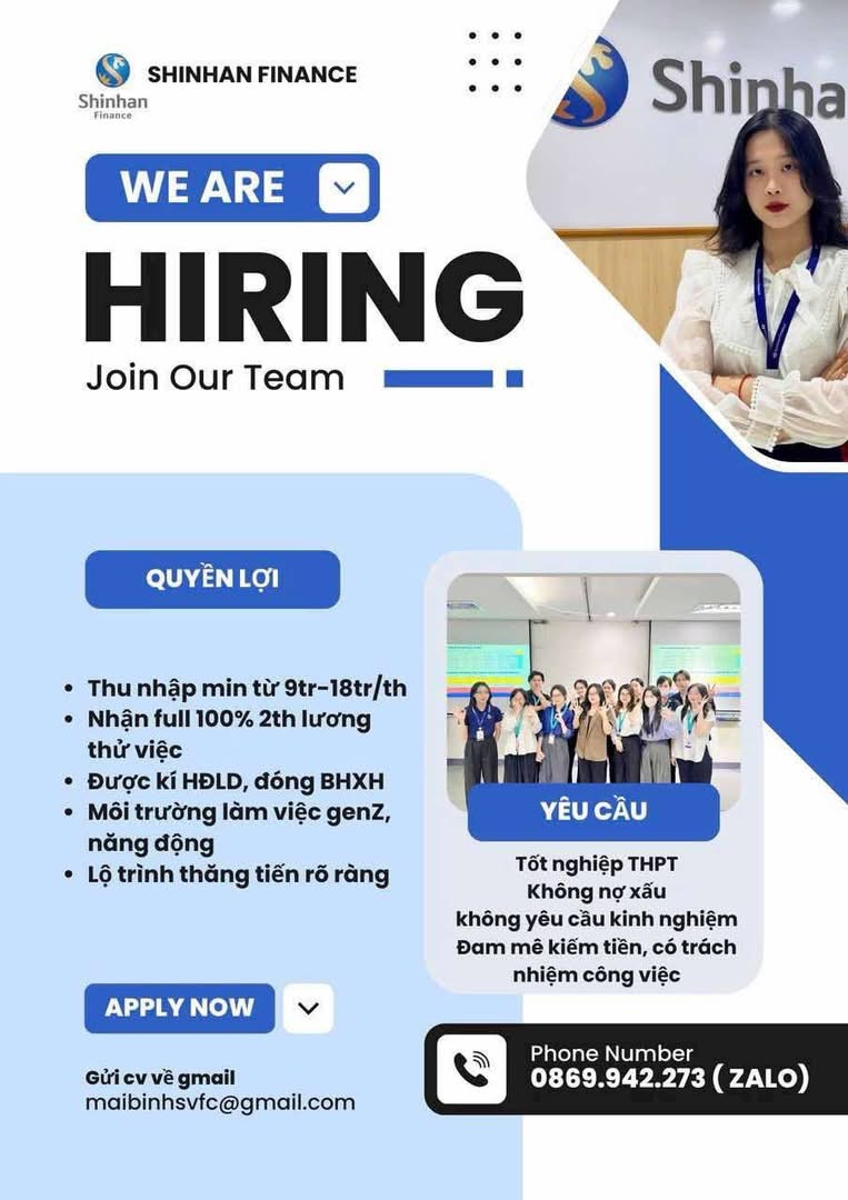 ngân hàng shinhan finance quận 5
ngân hàng chuyên hoạt động trong lĩnh vực tài chính. image